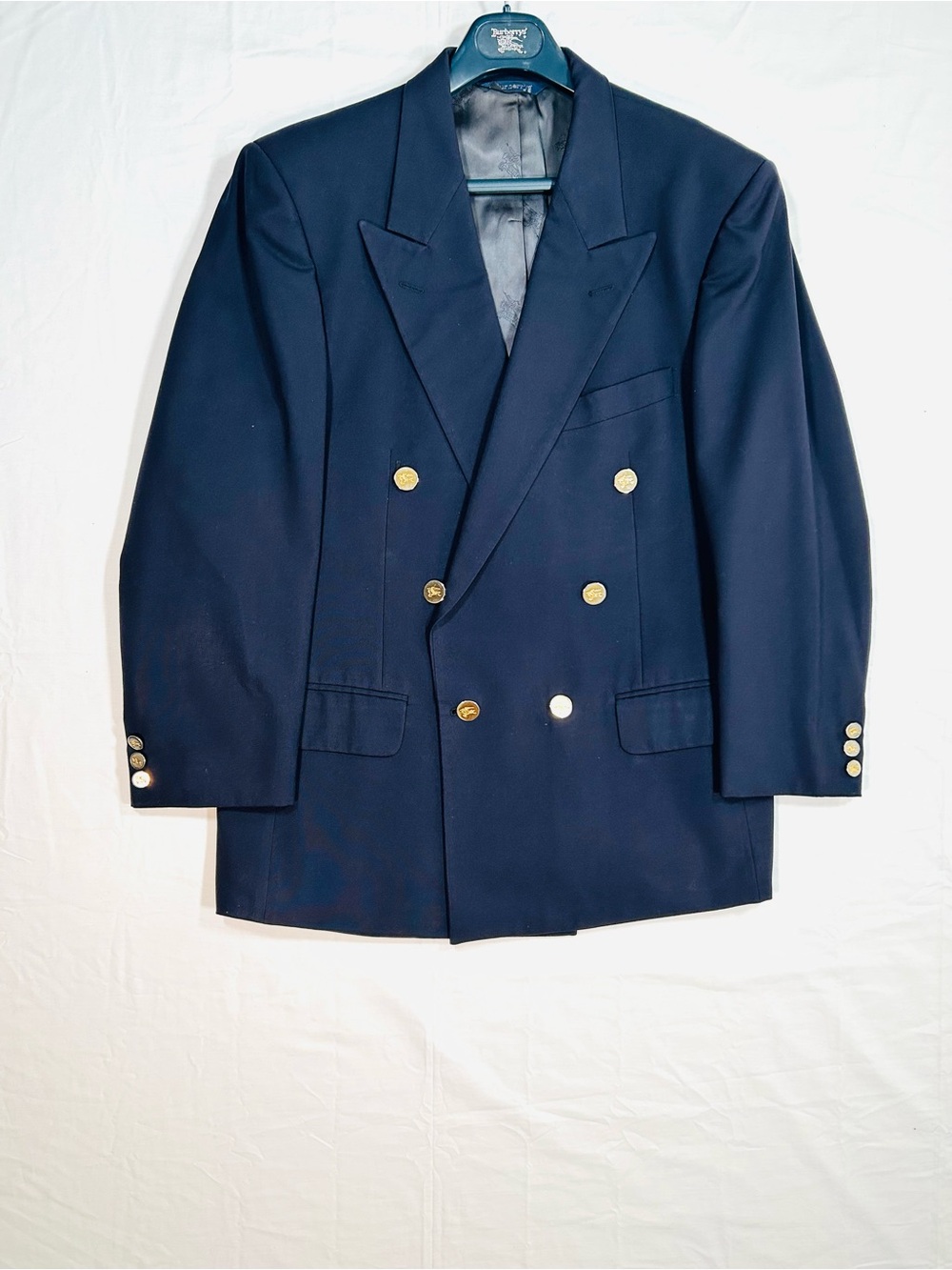 Vintage Burberry Men’s Double Breasted Blazer